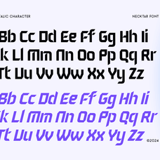 Necktar – Futuristic Logo Font by Dareco Studio, preview 11