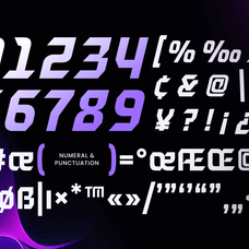 Necktar – Futuristic Logo Font by Dareco Studio, preview 12