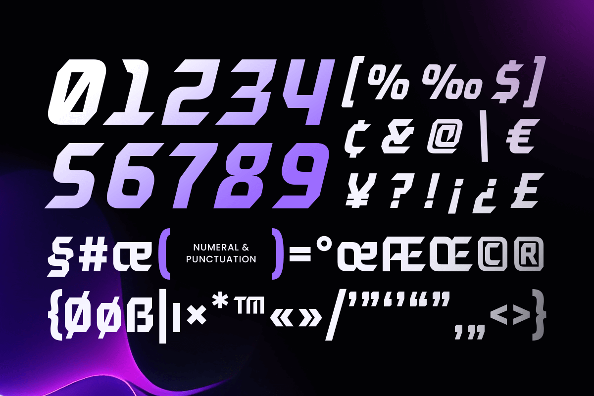 Necktar – Futuristic Logo Font by Dareco Studio, preview 12