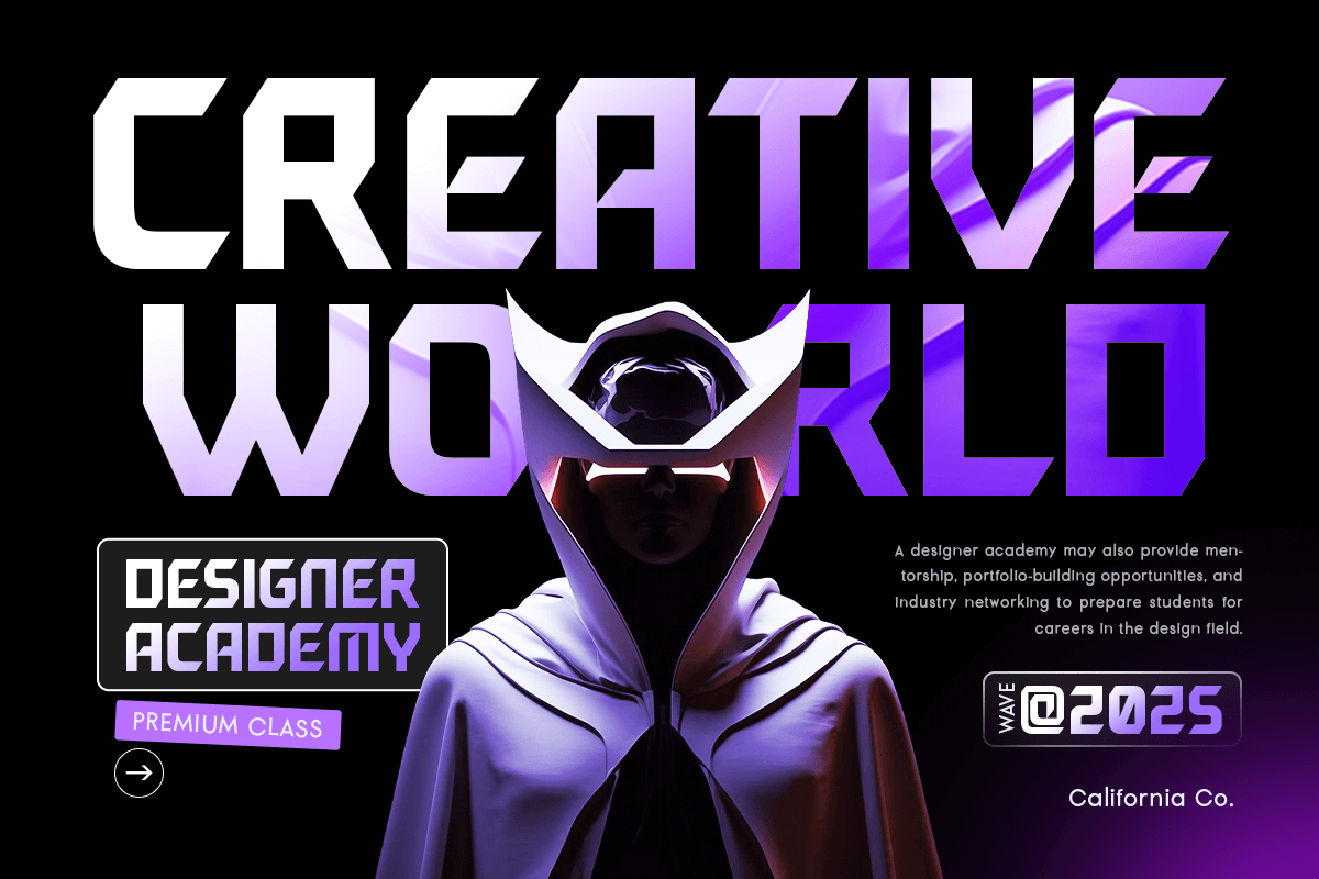 Necktar – Futuristic Logo Font by Dareco Studio, preview 3