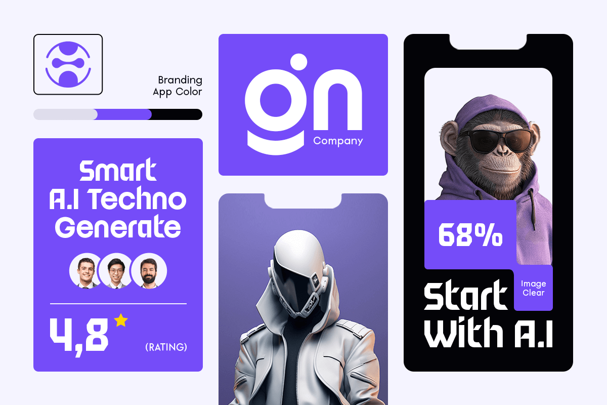 Necktar – Futuristic Logo Font by Dareco Studio, preview 9