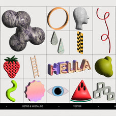 Neo 3D Postmodern Elements 2
