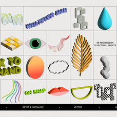 Neo 3D Postmodern Elements 2