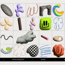 Neo 3D Postmodern Elements