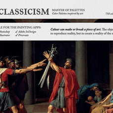 Neoclassicism Procreate Color Palettes