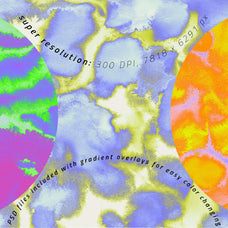 Neon Inks Retro Textures 7000px+