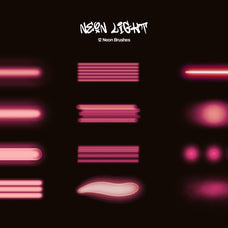 Neon Light Procreate Brushes