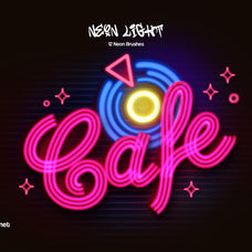 Neon Light Procreate Brushes