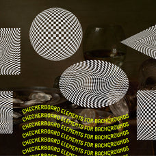 Neon Monoline Vector Objects Set