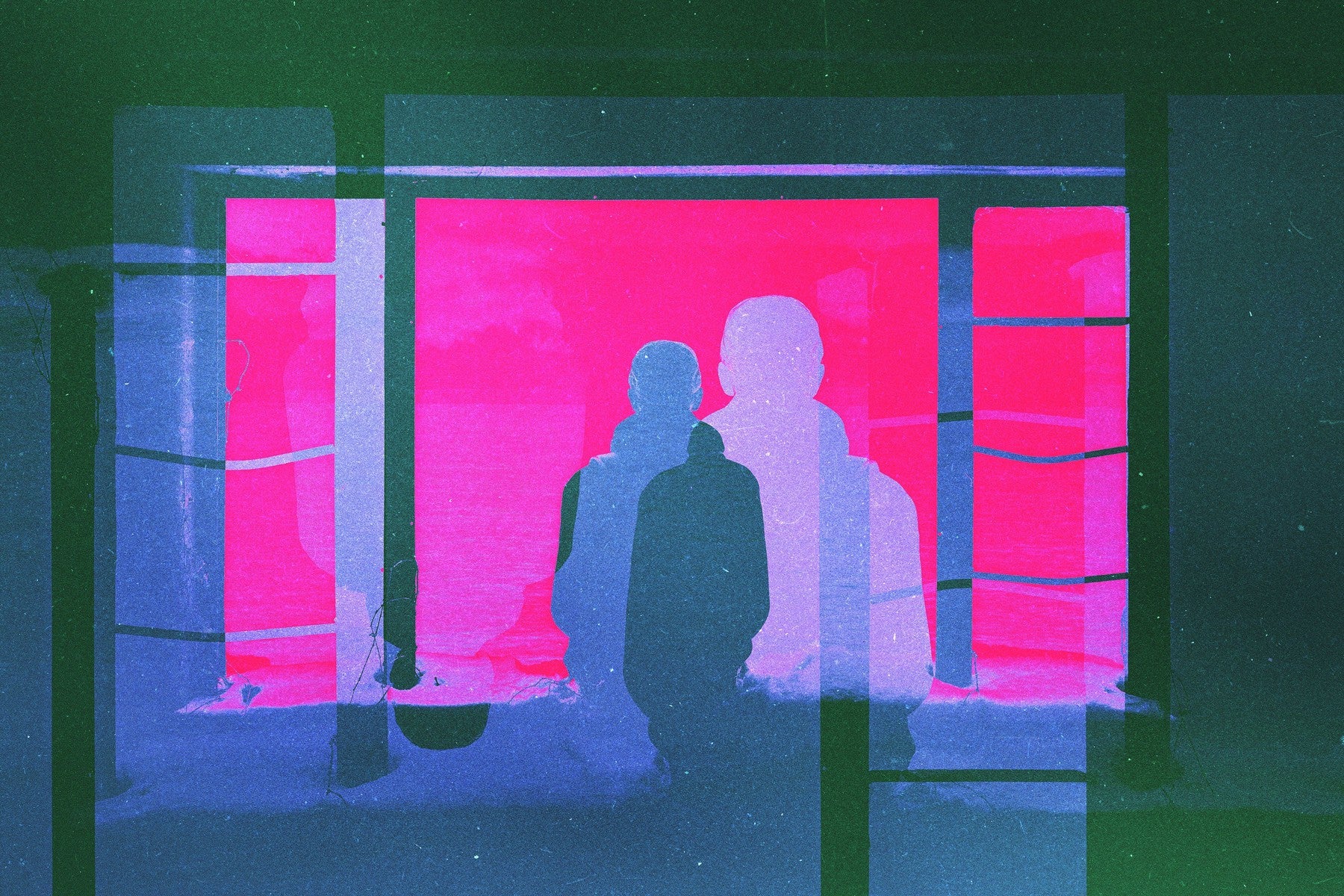 Neon Negative Photo Effect