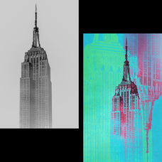 Neon Negative Photo Effect