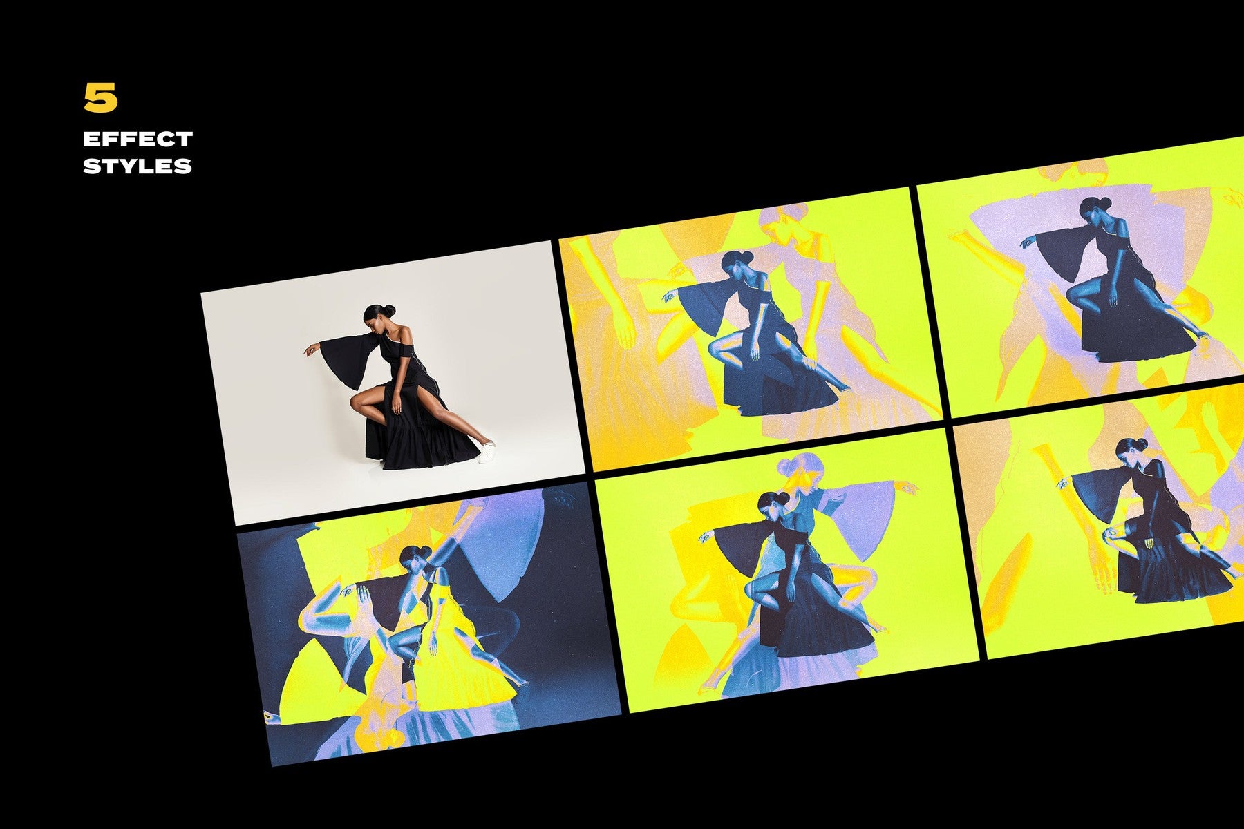 Neon Negative Photo Effect