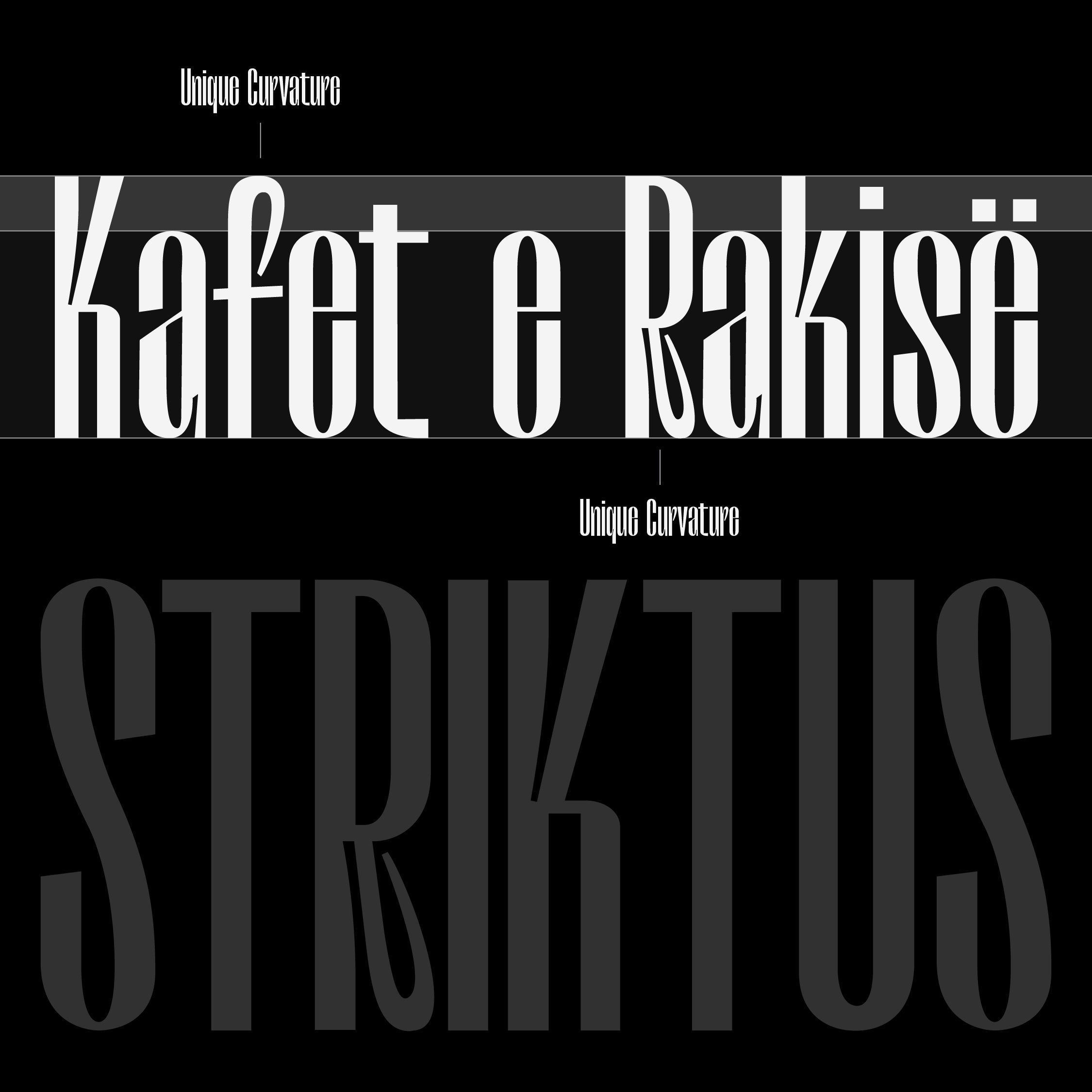 Neue Striktus Display Type