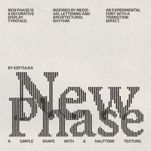 New Phase Typeface