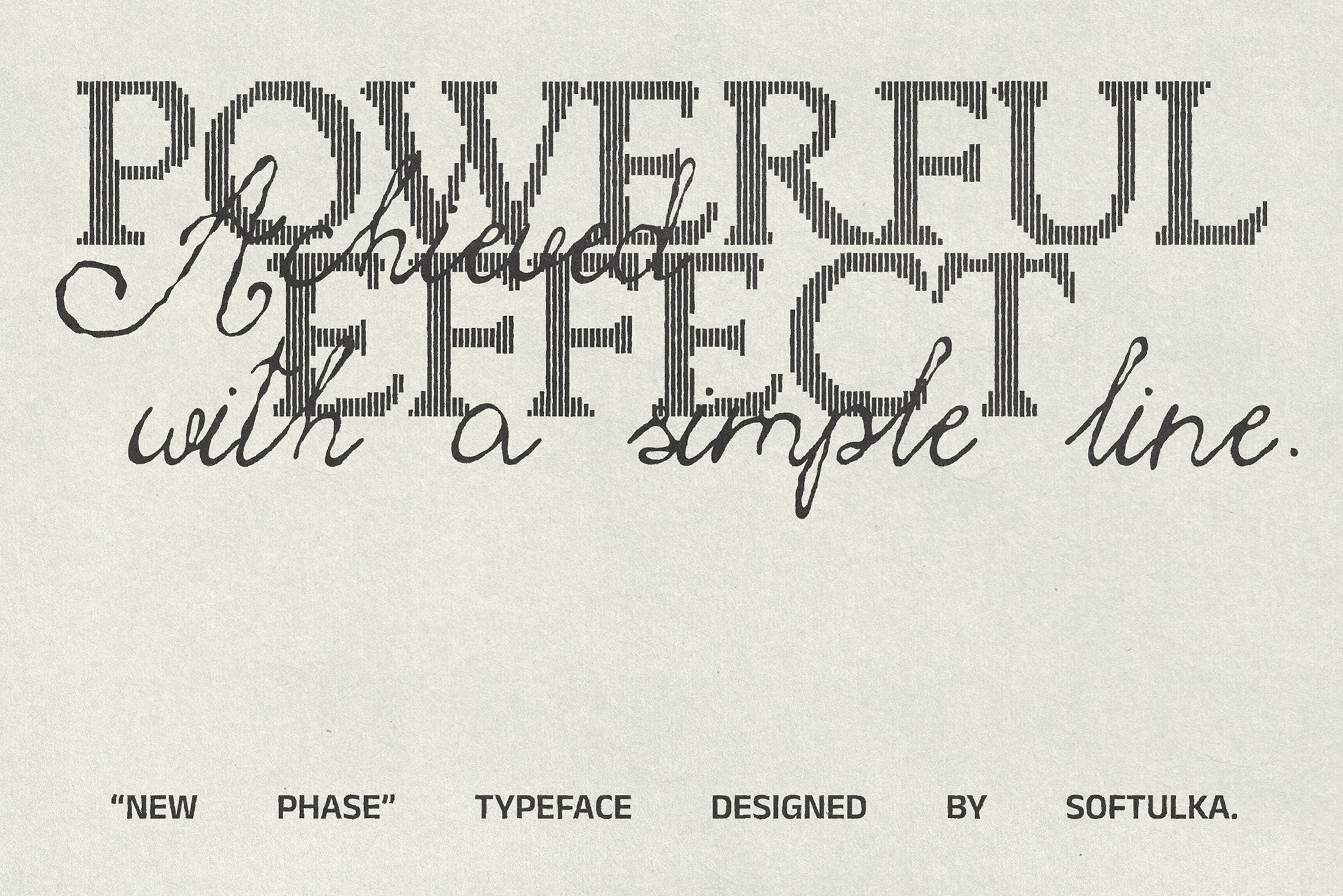 New Phase Typeface by Softulka – Studio 2am