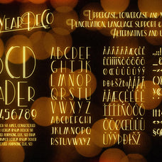 New Year Deco: An Art Deco Font for Festive Celebrations!