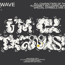 Nice Wave Font - Fun Display Typeface