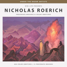 Nicholas Roerich Procreate Kit