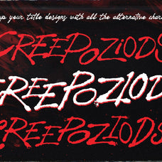 Night Visions: An Unsettling Hand-Drawn Brush Script Font
