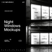 Night Windows Mockup