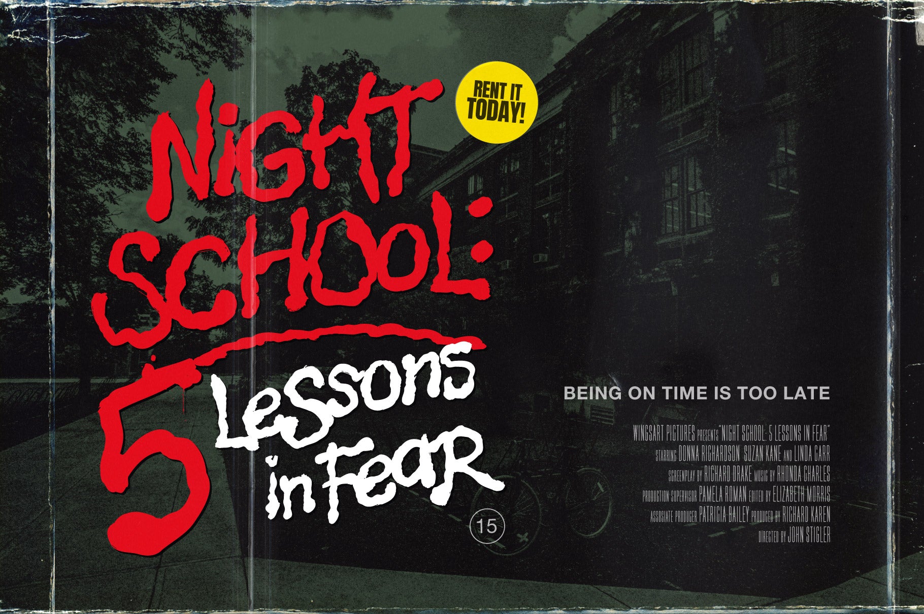 Nightmare Street - The Retro Horror Font