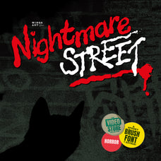 Nightmare Street - The Retro Horror Font