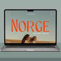Norge – Contemporary Sans Serif