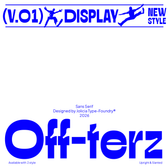 Off-terz | Wide Ink Trap Display Sans