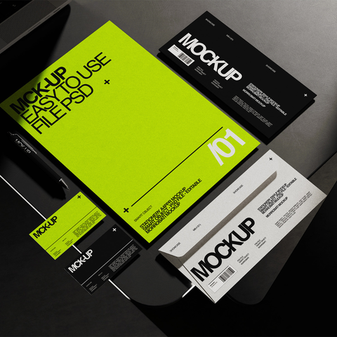 Office Stationery Branding Pack Mockup