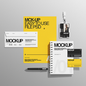 Office Stationery Mockup