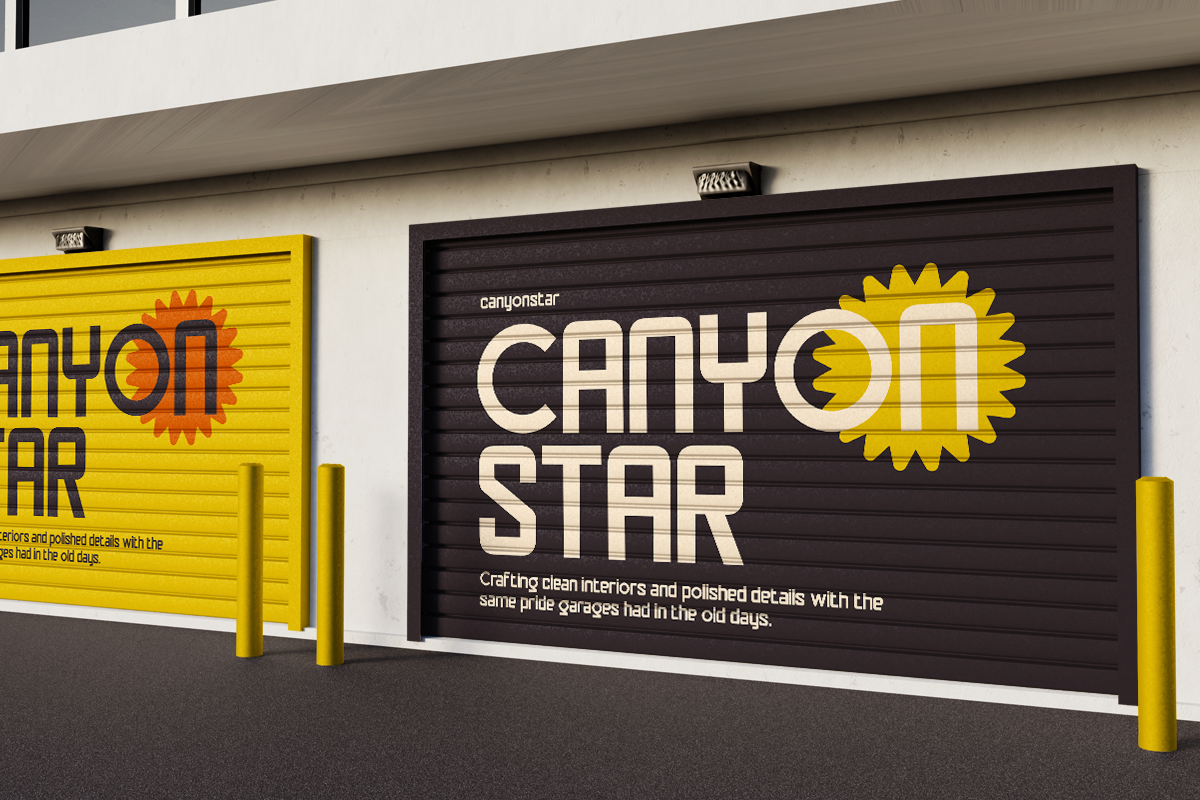 Ogalio - Automotive Retro Sans Font by Pandeka Foundry, preview 7