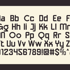 Ogalio - Automotive Retro Sans Font by Pandeka Foundry, preview 9