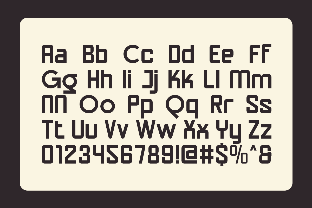 Ogalio - Automotive Retro Sans Font by Pandeka Foundry, preview 9