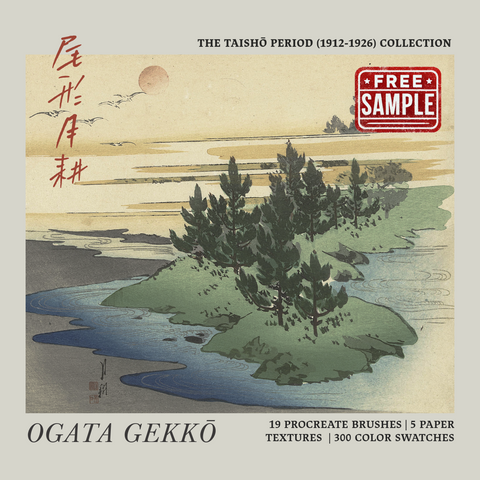 Ogata Gekko Procreate Kit (Free Download)