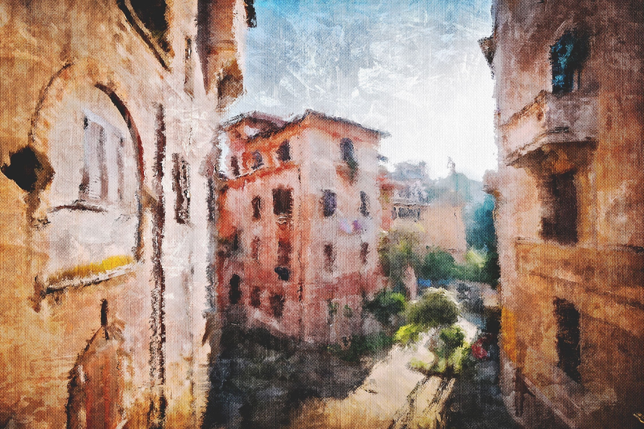 Oil Painting Photo Effect