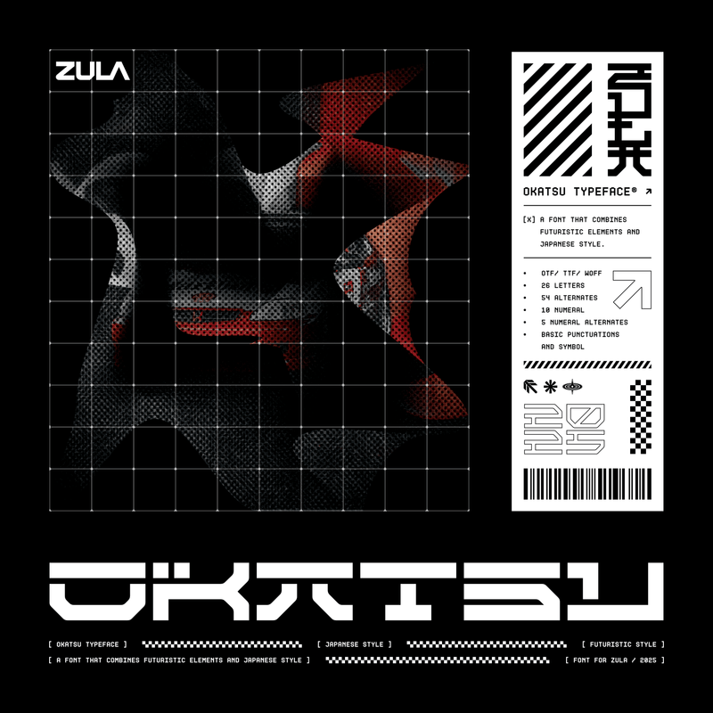 OKATSU TYPEFACE FAMILY