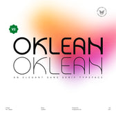 Oklean - Elegant Sans Serif Typeface