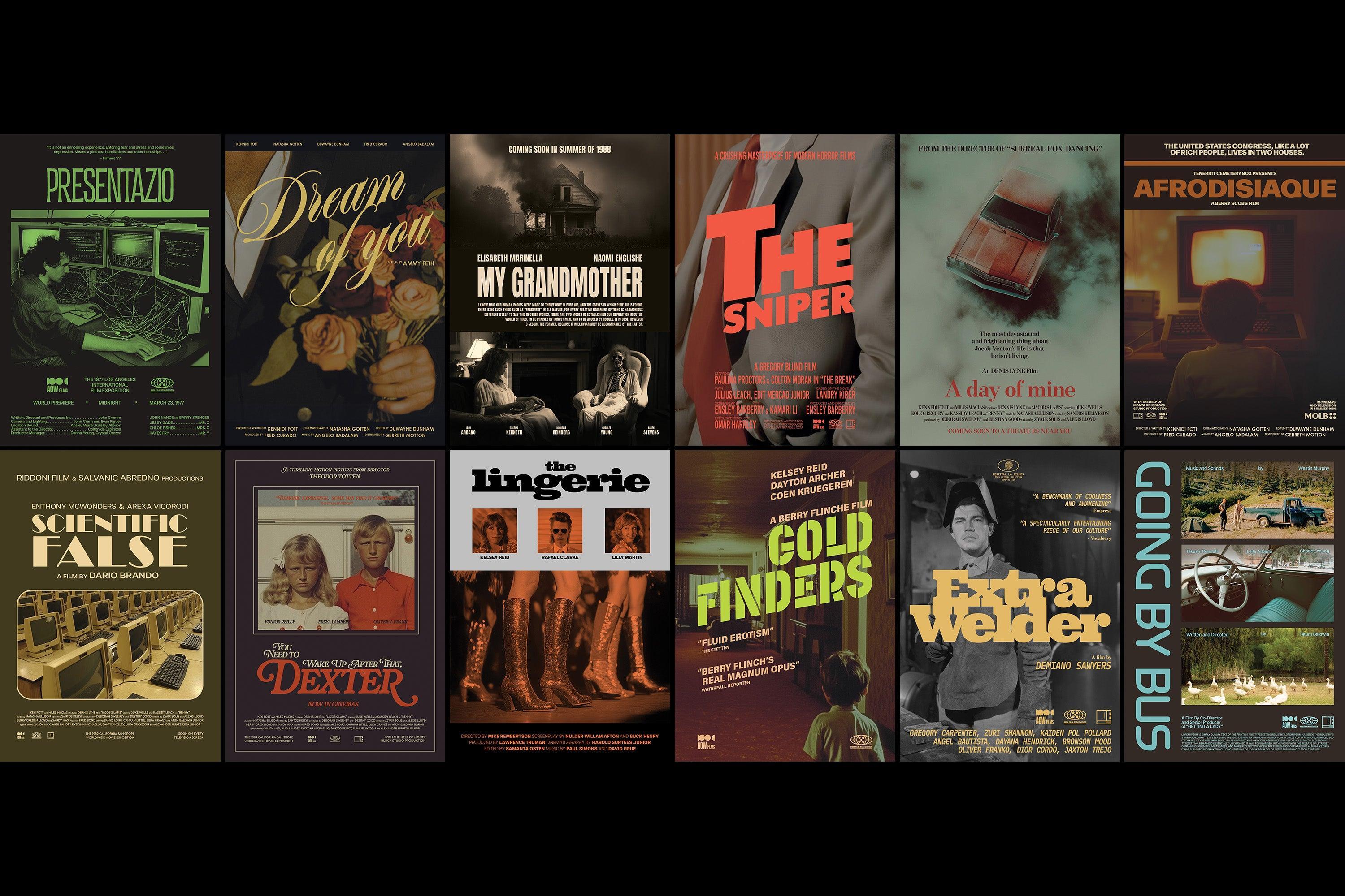 Old Movie Posters Collection