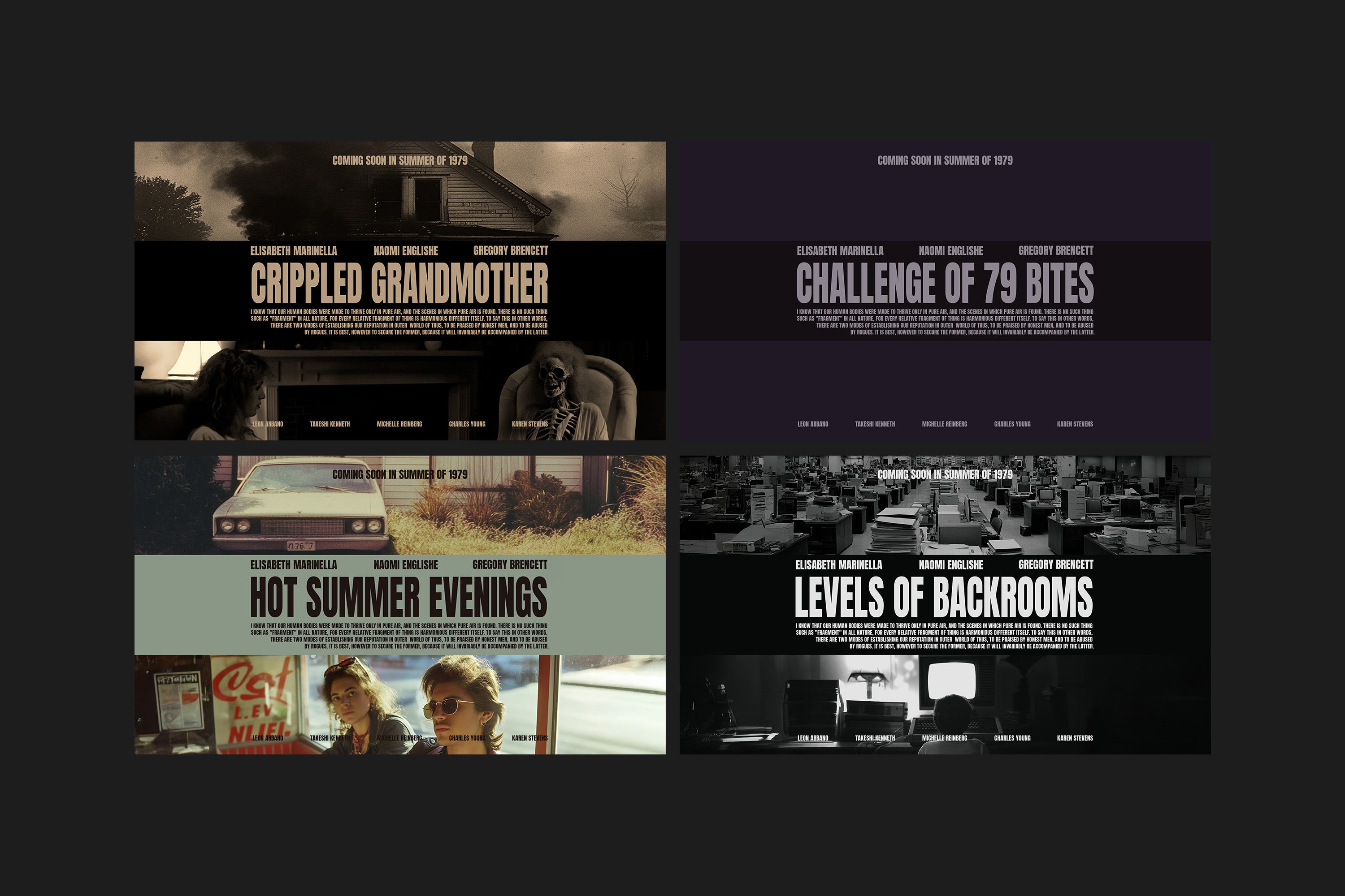 Old Movie Titles Collection