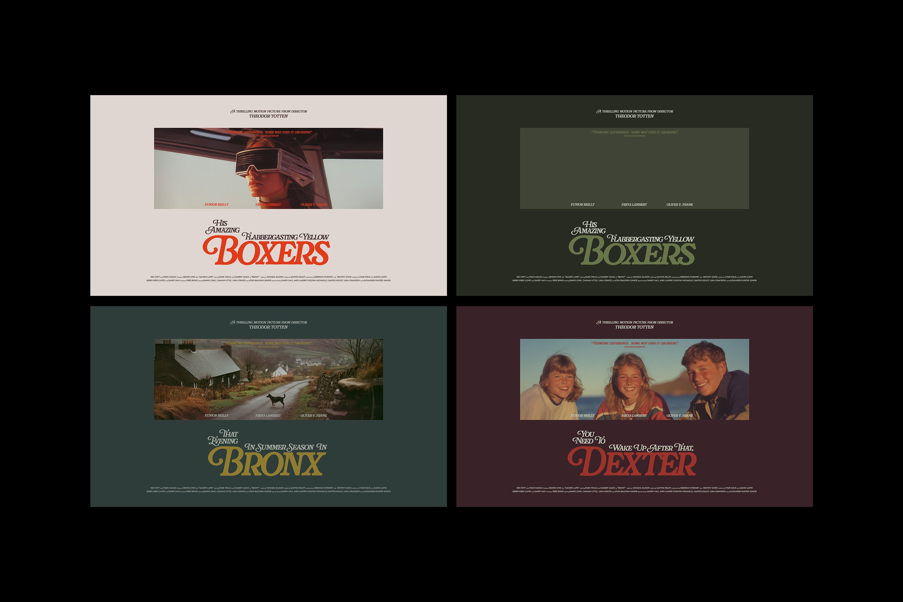 Old Movie Titles Collection