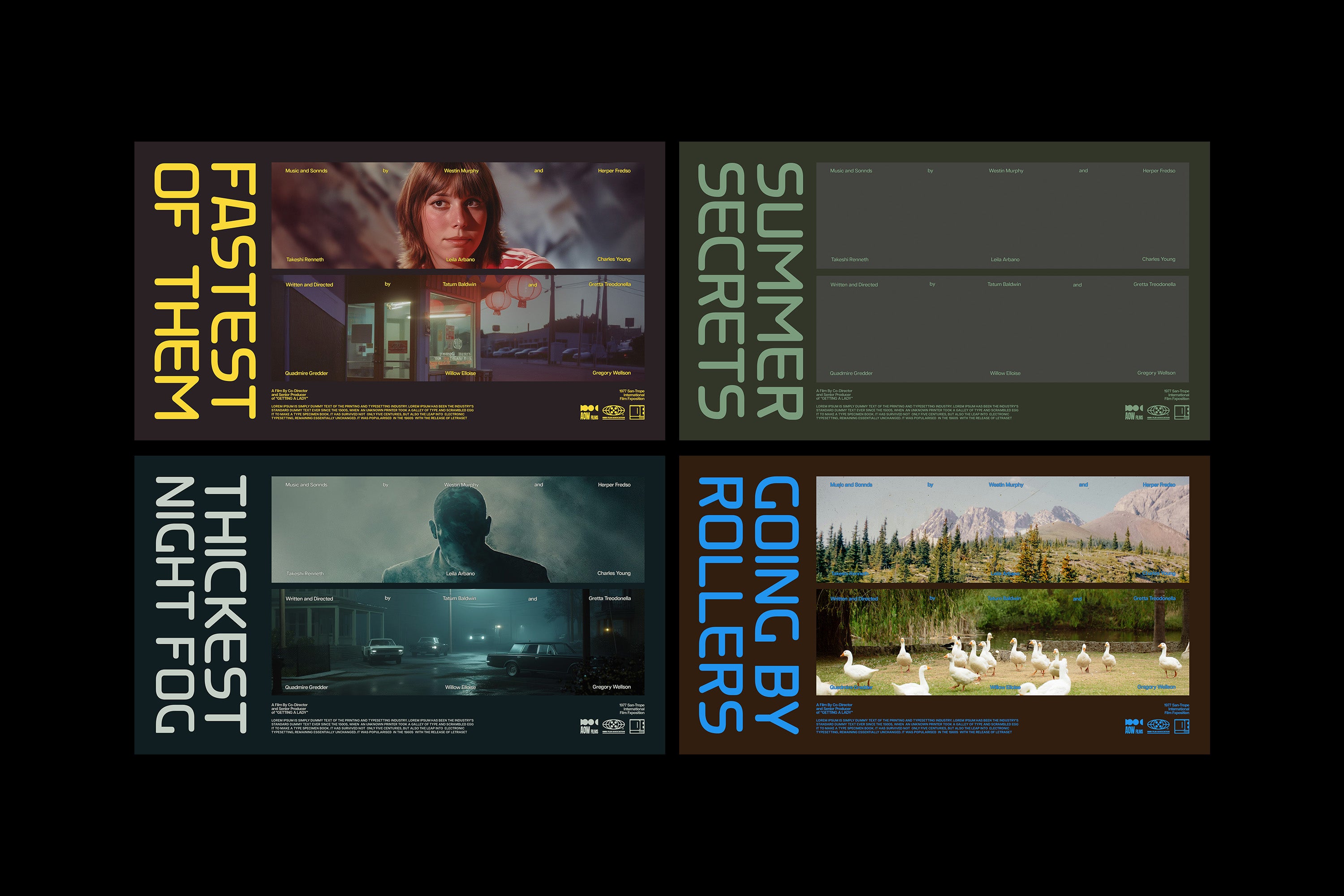 Old Movie Titles Collection