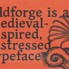 Oldforge Medieval Distressed Font