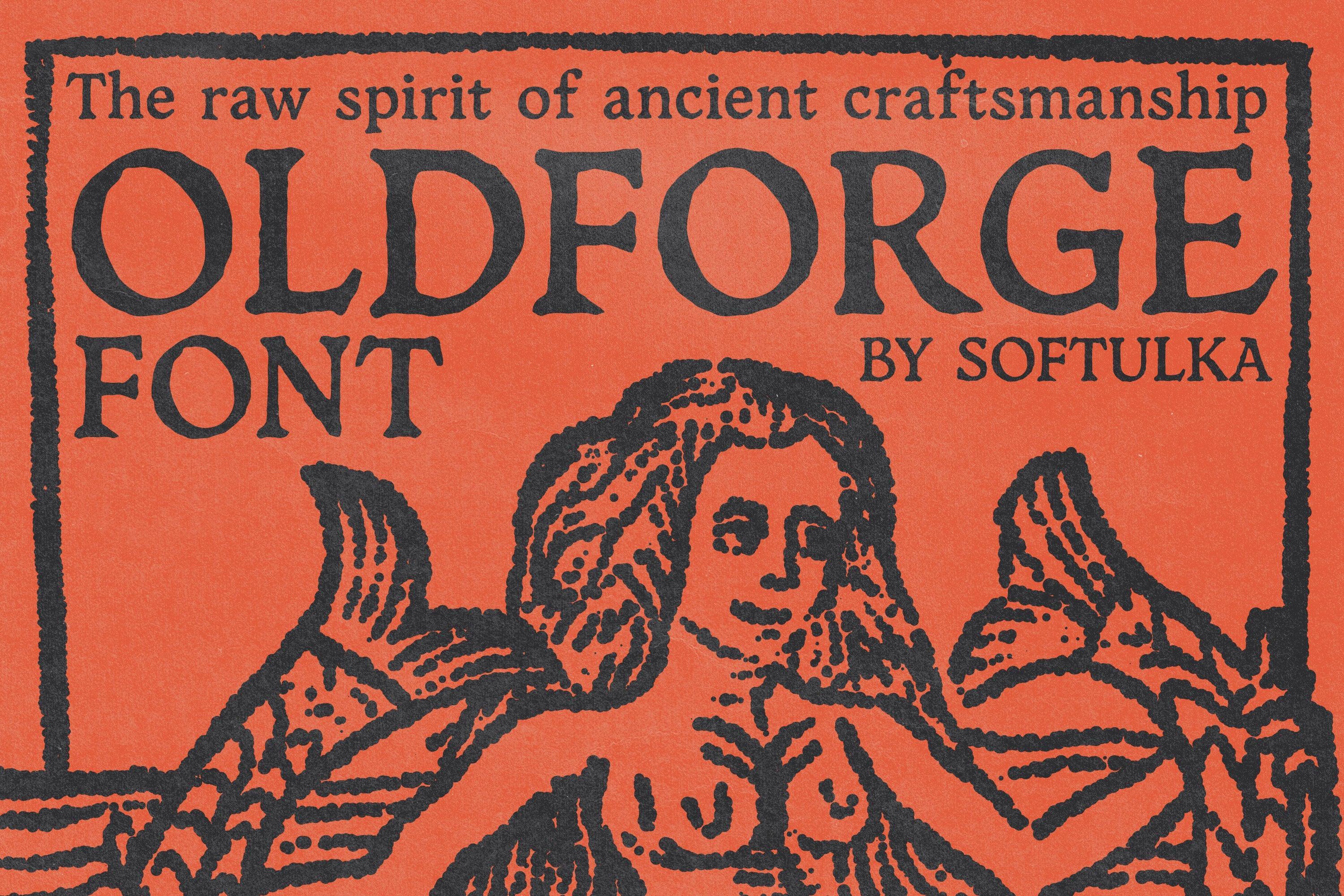 Oldforge Medieval Distressed Font