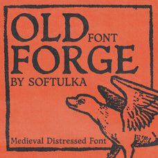 Oldforge Medieval Distressed Font