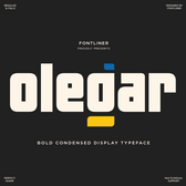 Olegar - Bold Condensed Sans Font