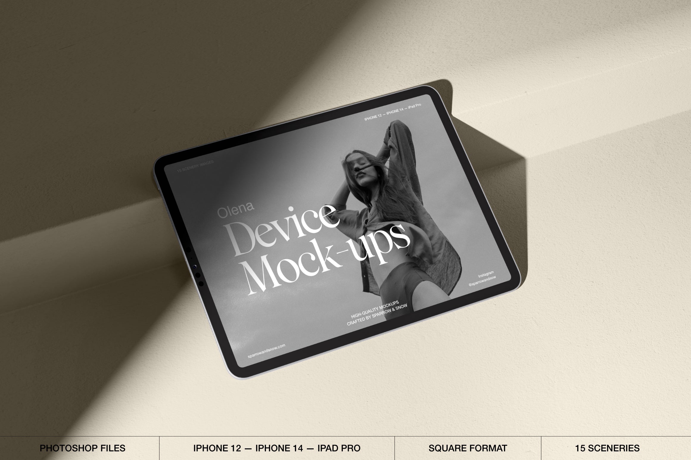 Olena - Device Mock-ups