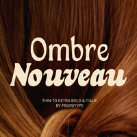 Ombre Nouveau – Retro Stylish Serif Font