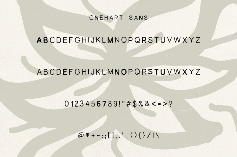 Onehart - Script & Sans by The Branded Quotes – Studio 2am