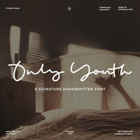 Only Youth Signature Handwritten Font