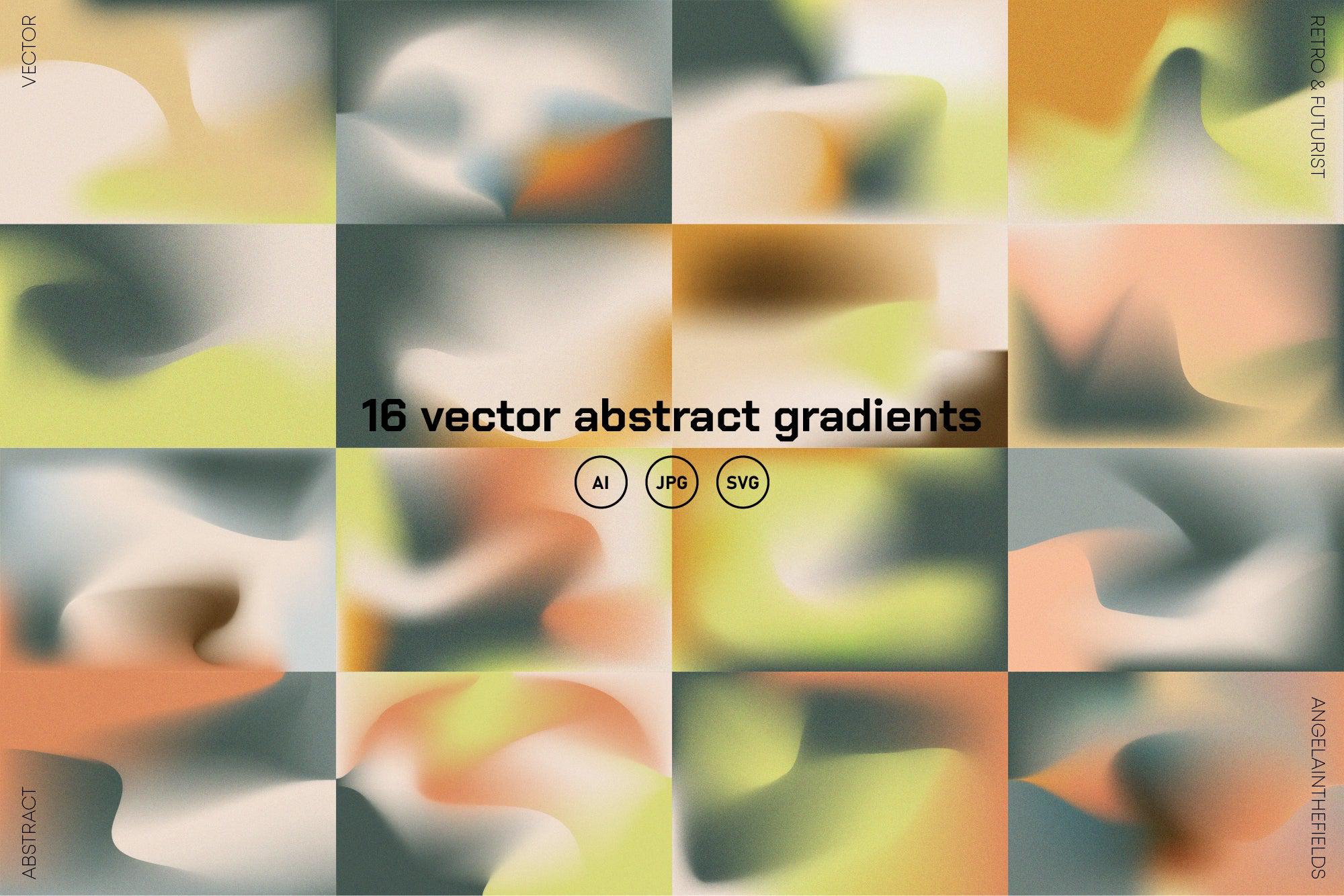 Organic Earthy Vector Gradients